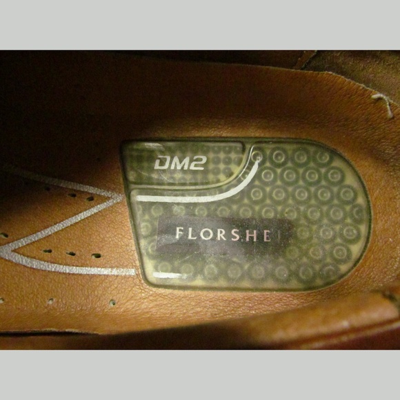 Florsheim DM2 Split Toe Shoes 8.5W Leather Uppers - Picture 6 of 8